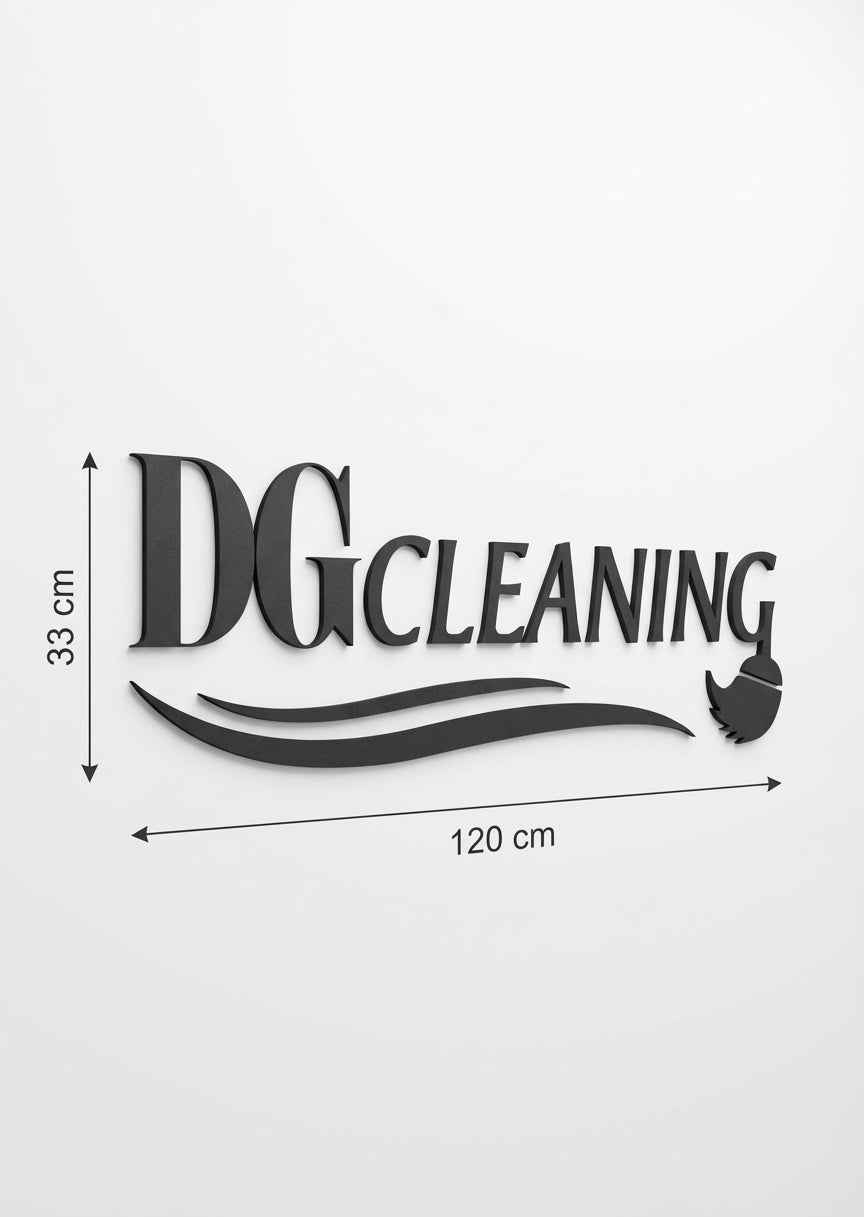 3D Logo Serhat DG Cleaning