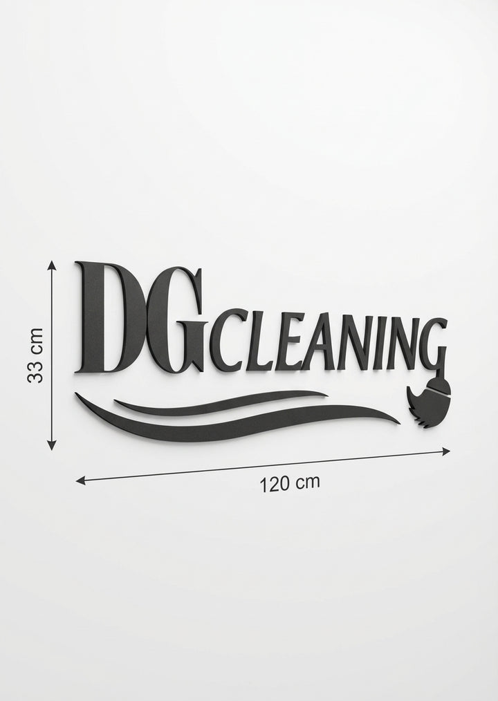 3D Logo Serhat DG Cleaning