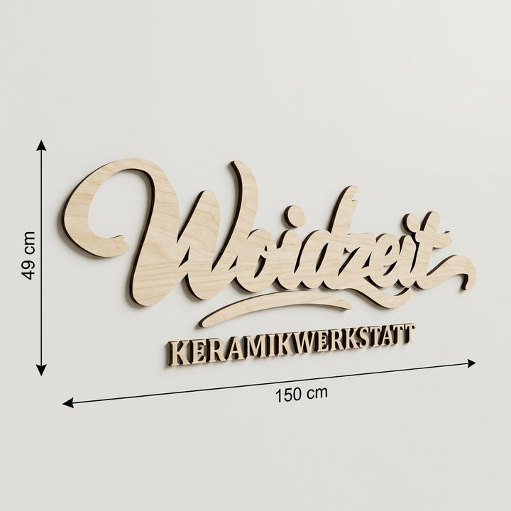 3D Logo Madeleine Woidzeit