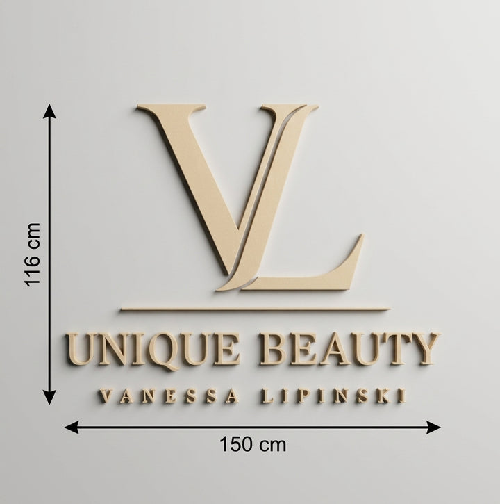 3D Logo Vanessa UNIQUE BEAUTY