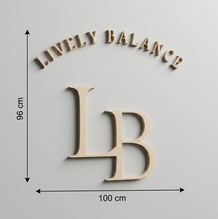 3D Logo Lea Lively Balance by Lea Bender