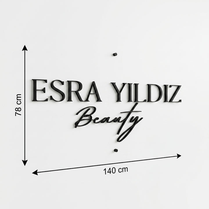 3D Logo Esra Kosmetik