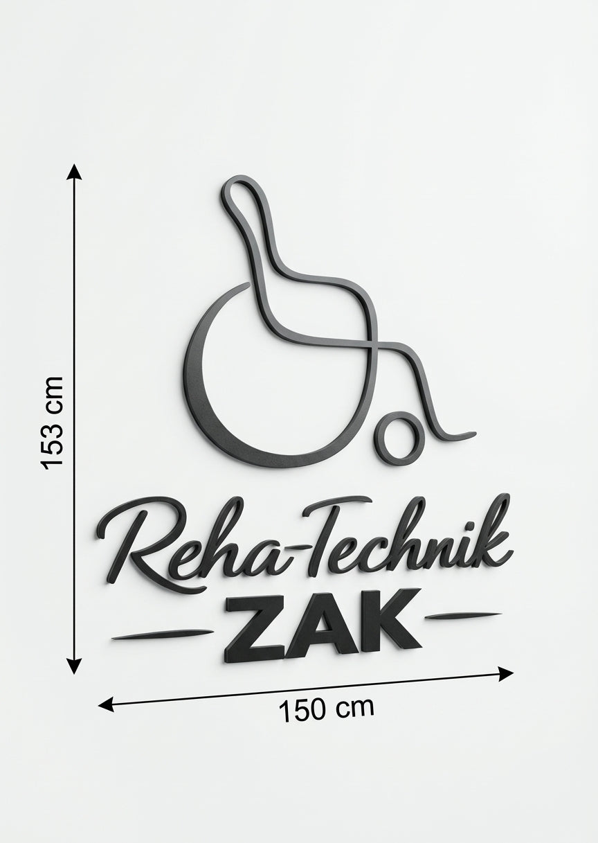 3D Logo Milan Reha-Technik ZAK