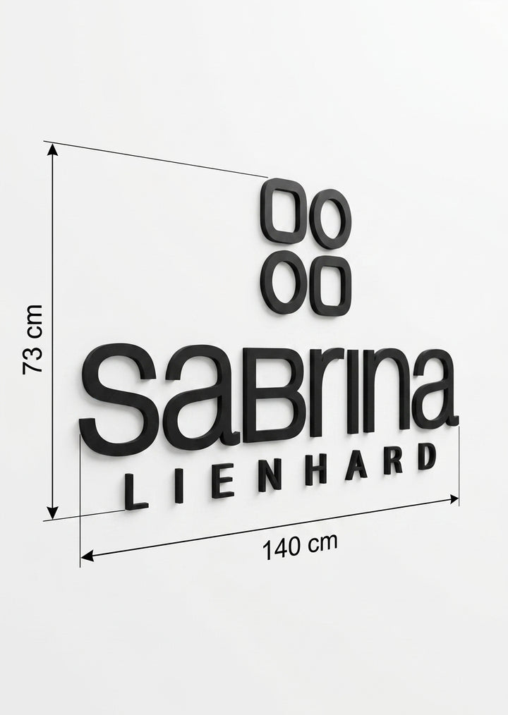 3D Logo Sabrina