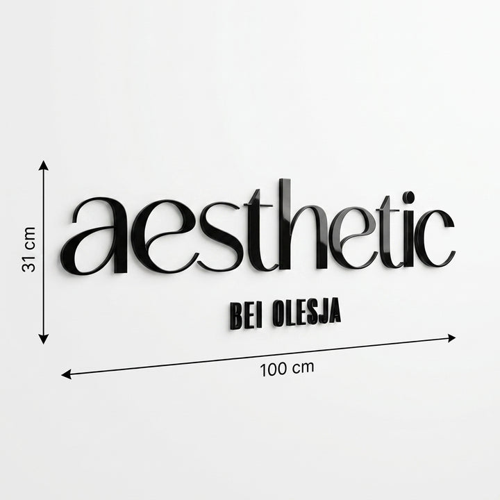 3D Logo Monika Beauty Salon