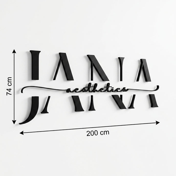 3D Logo Jana Jana aesthetics