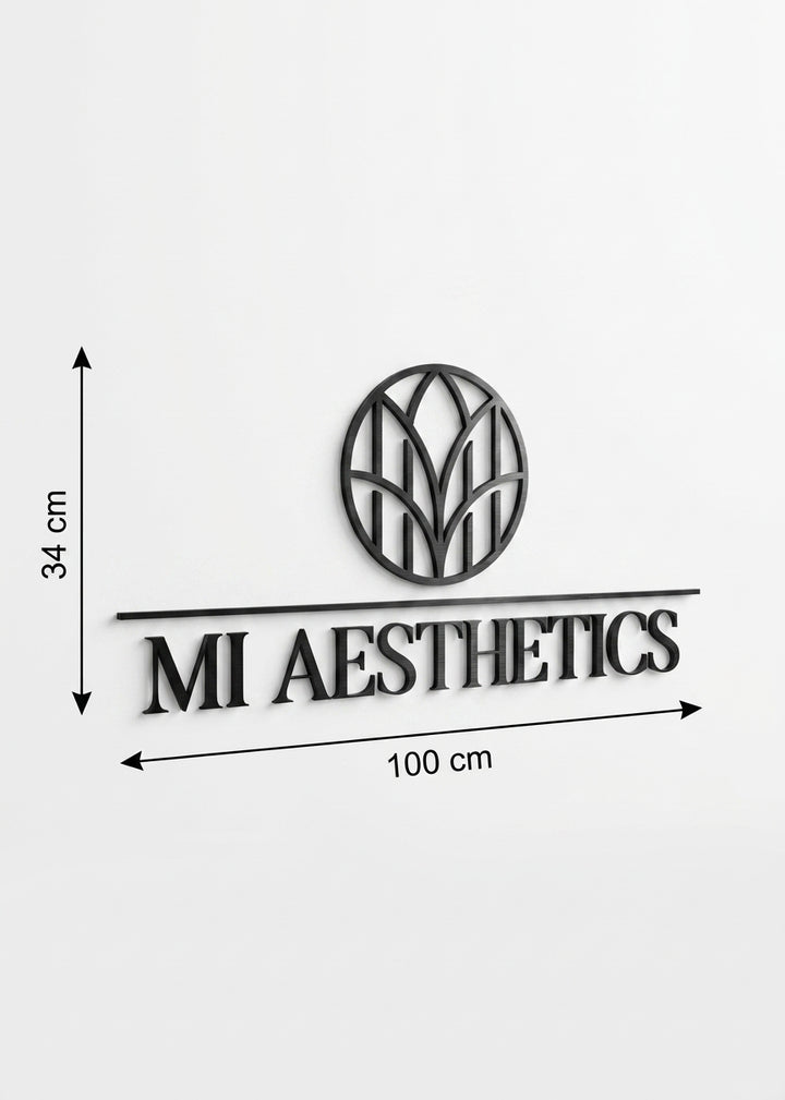 3D Logo Mirbet Mi Aesthetics