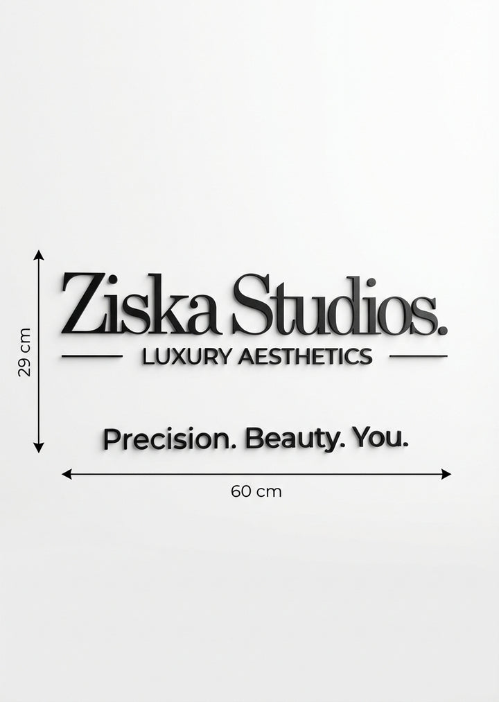3D Logo Saskia - Ziska Studios.