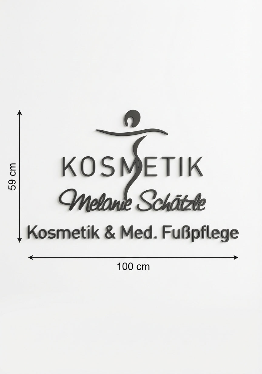 3D Logo Melanie - Kosmetik