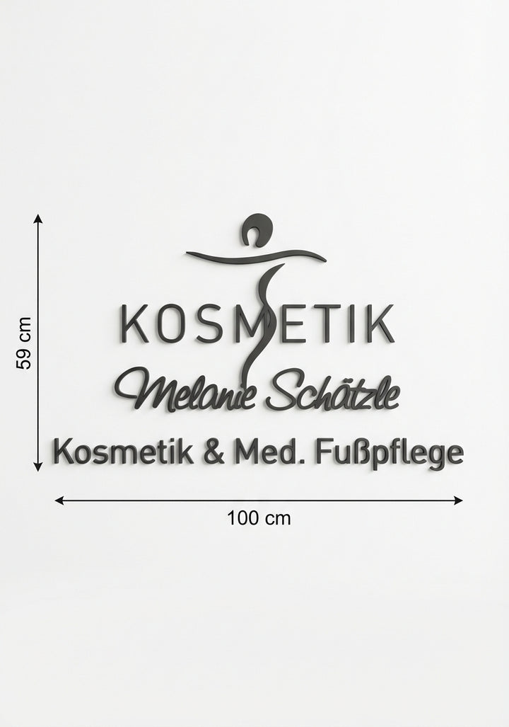 3D Logo Melanie - Kosmetik