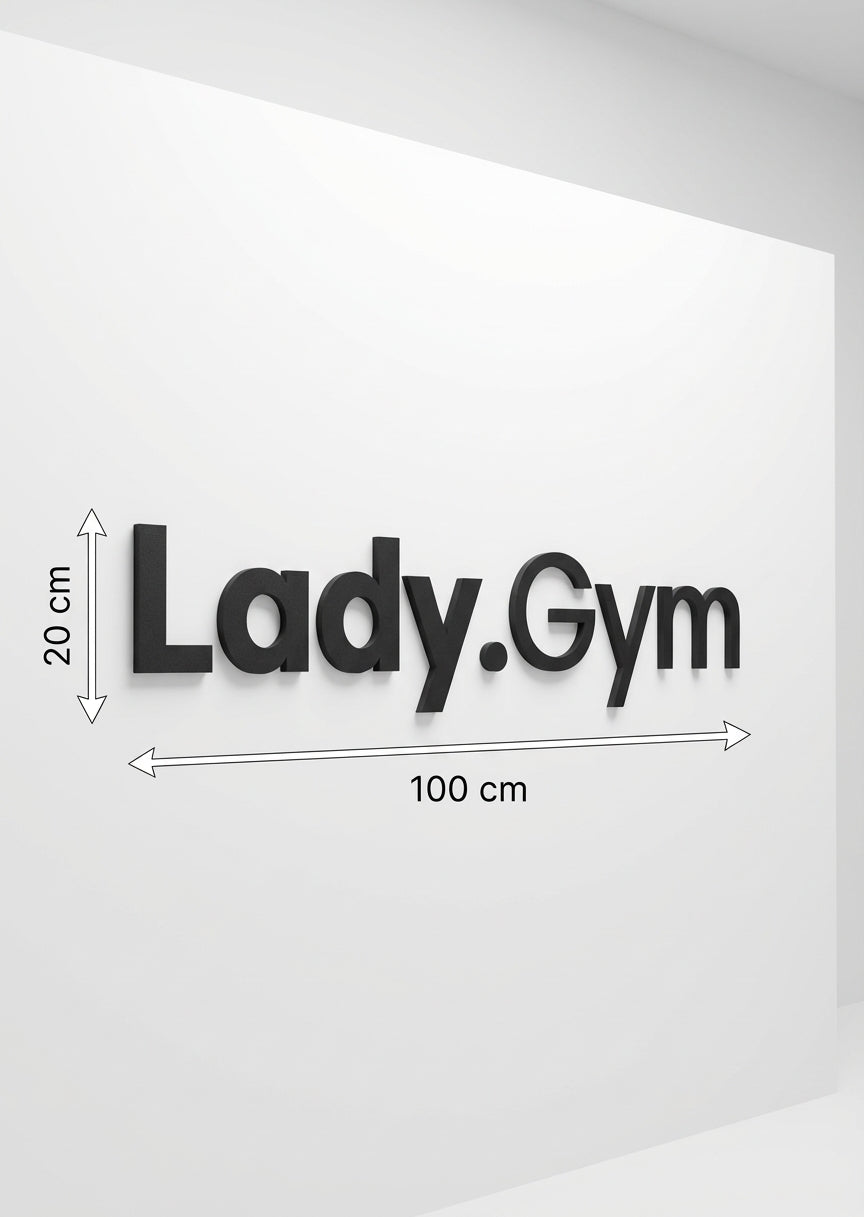 3D Logo Agned Lady Gym