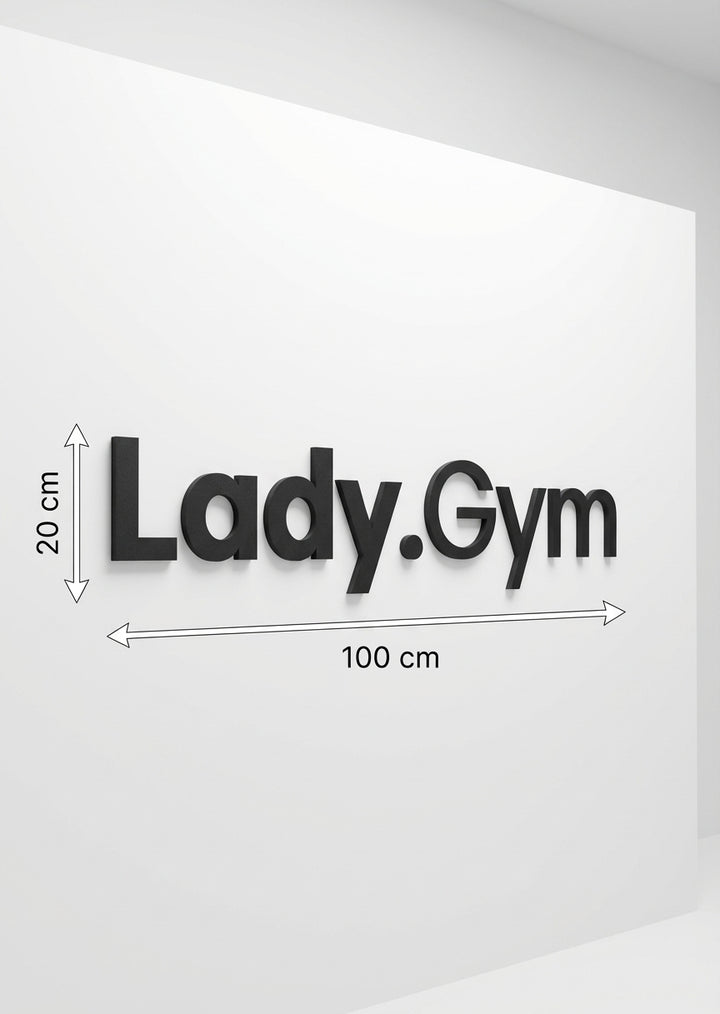 3D Logo Agned Lady Gym