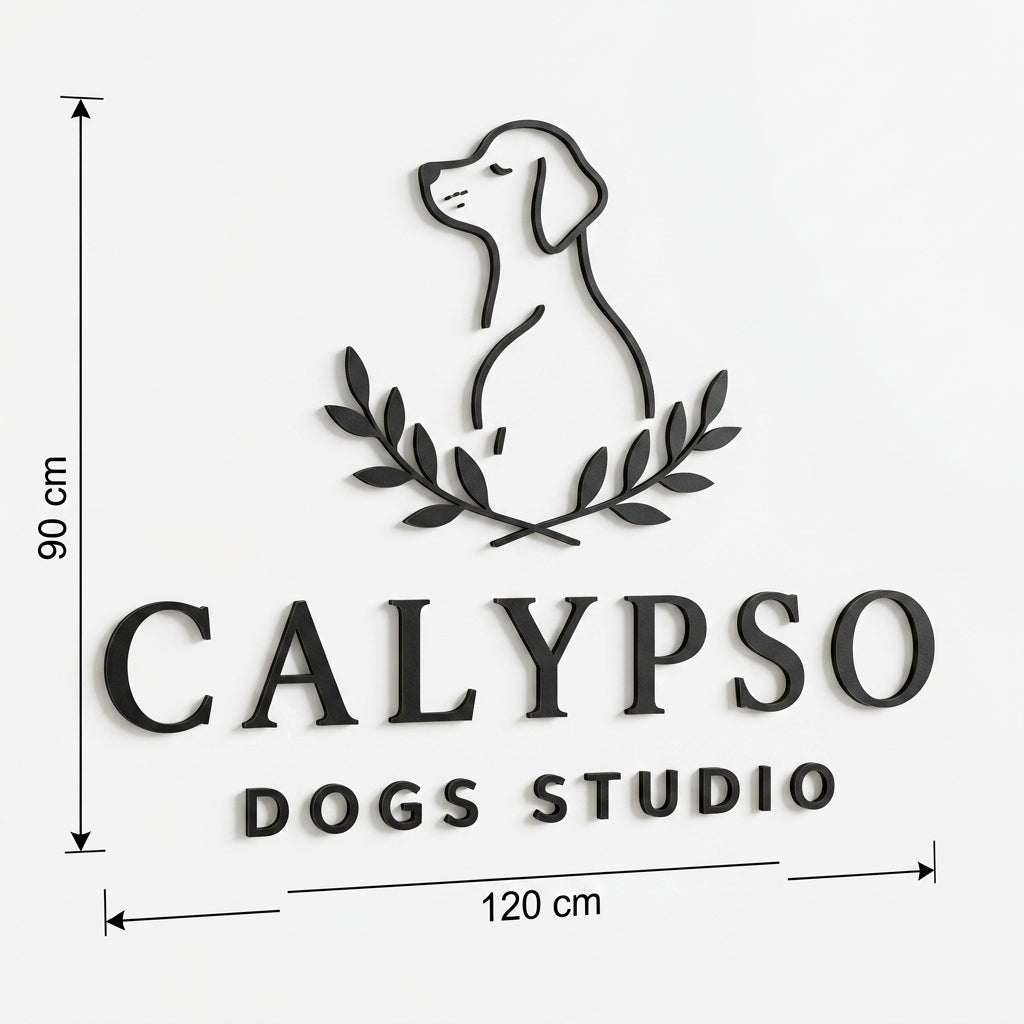 3D Logo Senem Calypso Dogs Studio