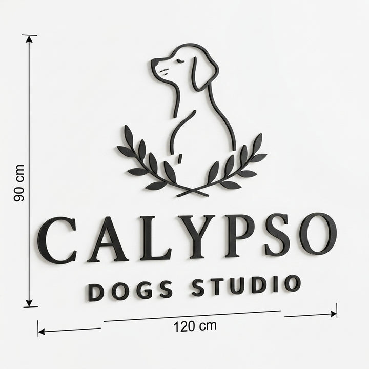 3D Logo Senem Calypso Dogs Studio
