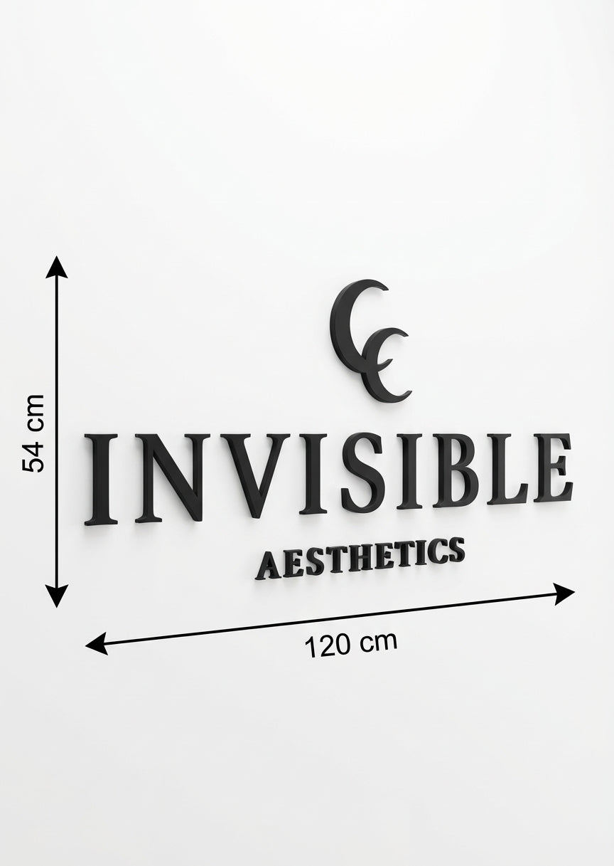 3D Logo Ceren Invisible Aesthetics