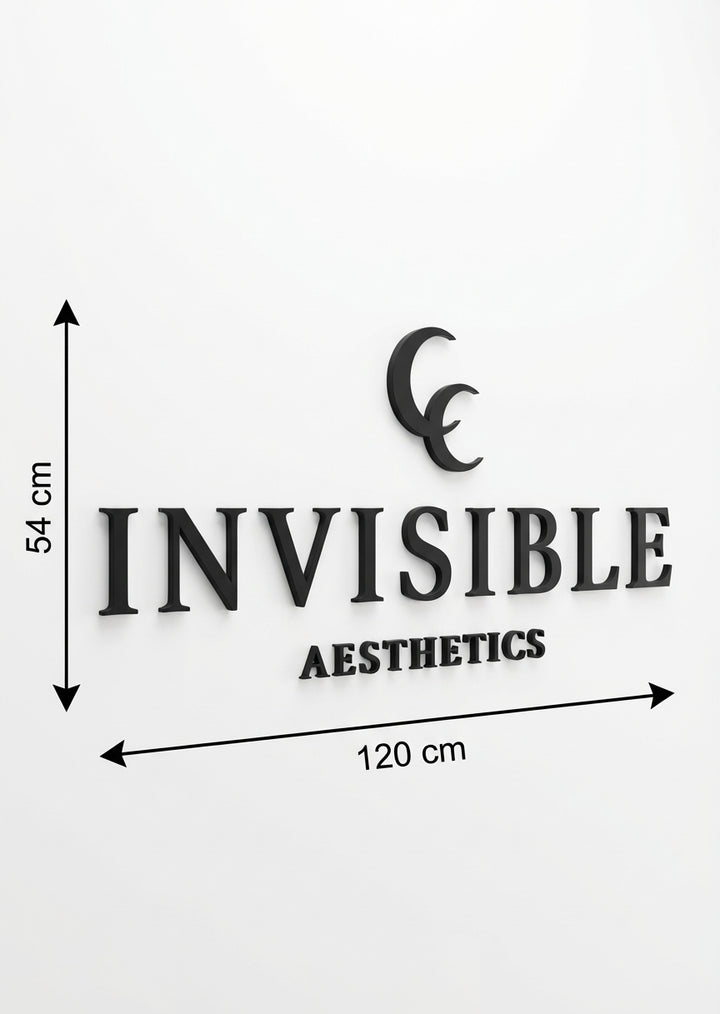 3D Logo Ceren Invisible Aesthetics