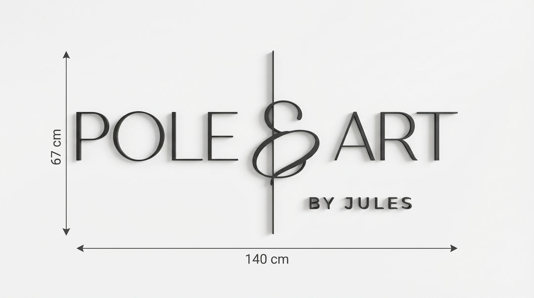 3D Logo Jula Jules Pole Dance