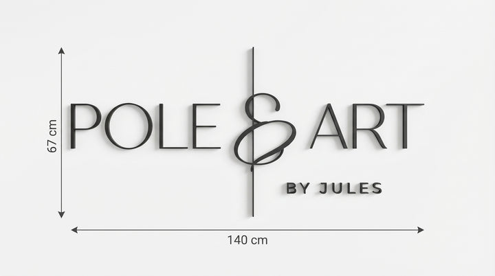 3D Logo Jula Jules Pole Dance