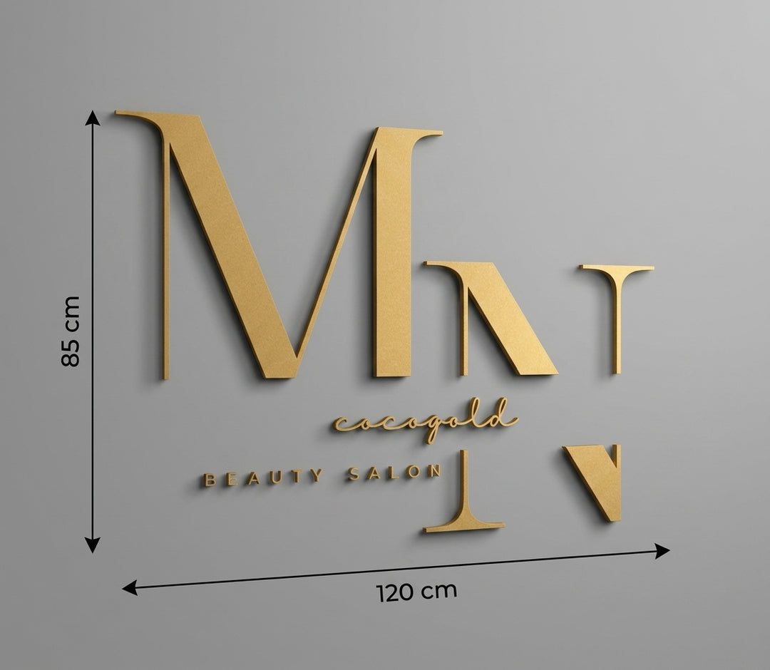 3D Logo Margareta cocogold