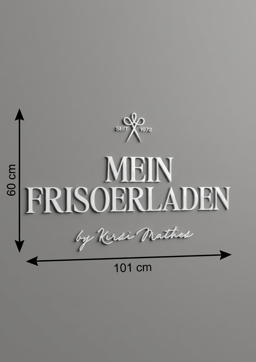 3D Logo Kirsi Mein Frisörladen