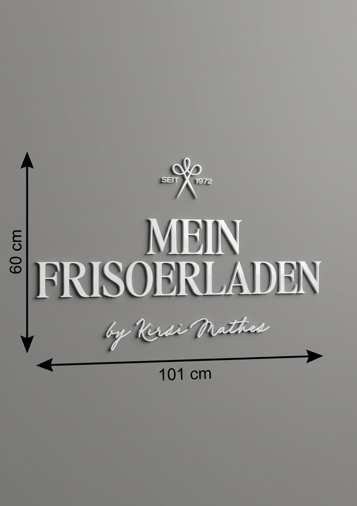 3D Logo Kirsi Mein Frisörladen