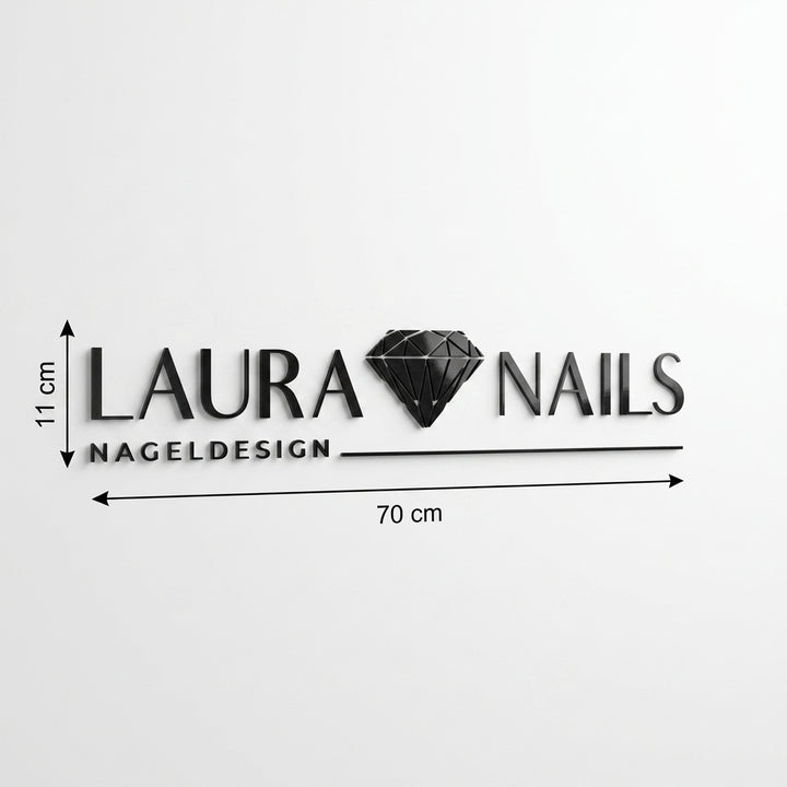3D Logo Laura Laura Nails