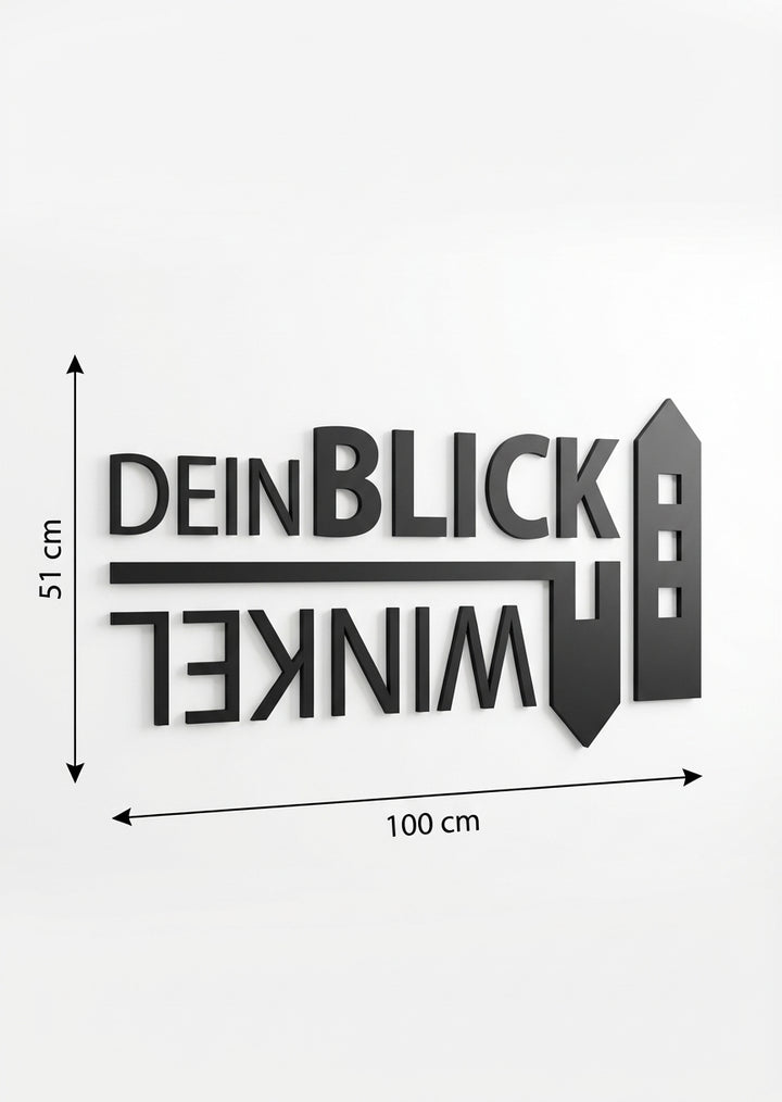 3D Logo Alex Dein Blickwinkel GmbH