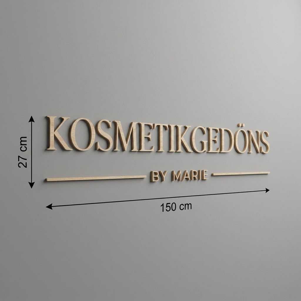 3D Logo Marie info@kosmetikgedoens.de