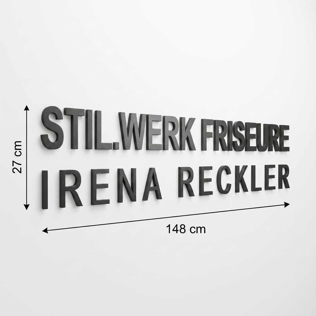 3D Logo Irena STIL.WERK FRISEURE