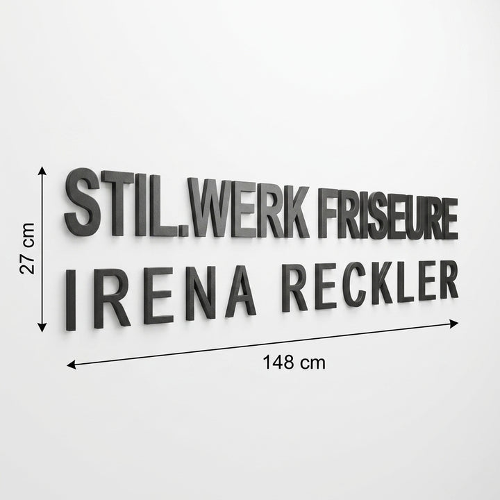 3D Logo Irena STIL.WERK FRISEURE