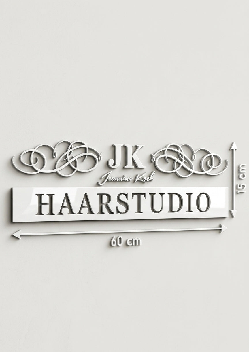 3D Logo Jeannine Haarstudio Koch