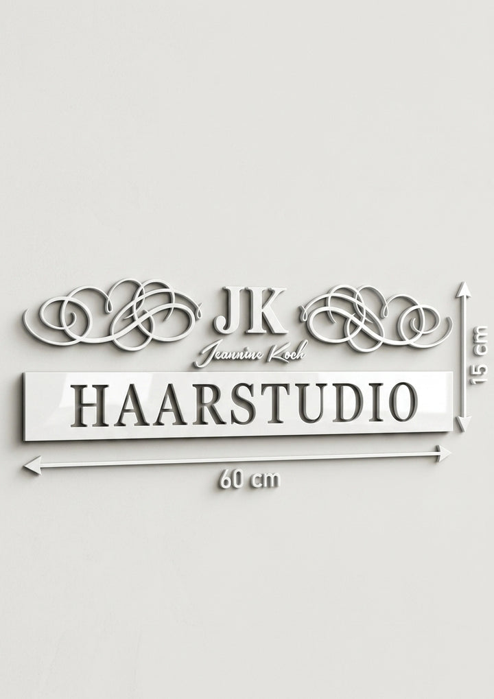 3D Logo Jeannine Haarstudio Koch