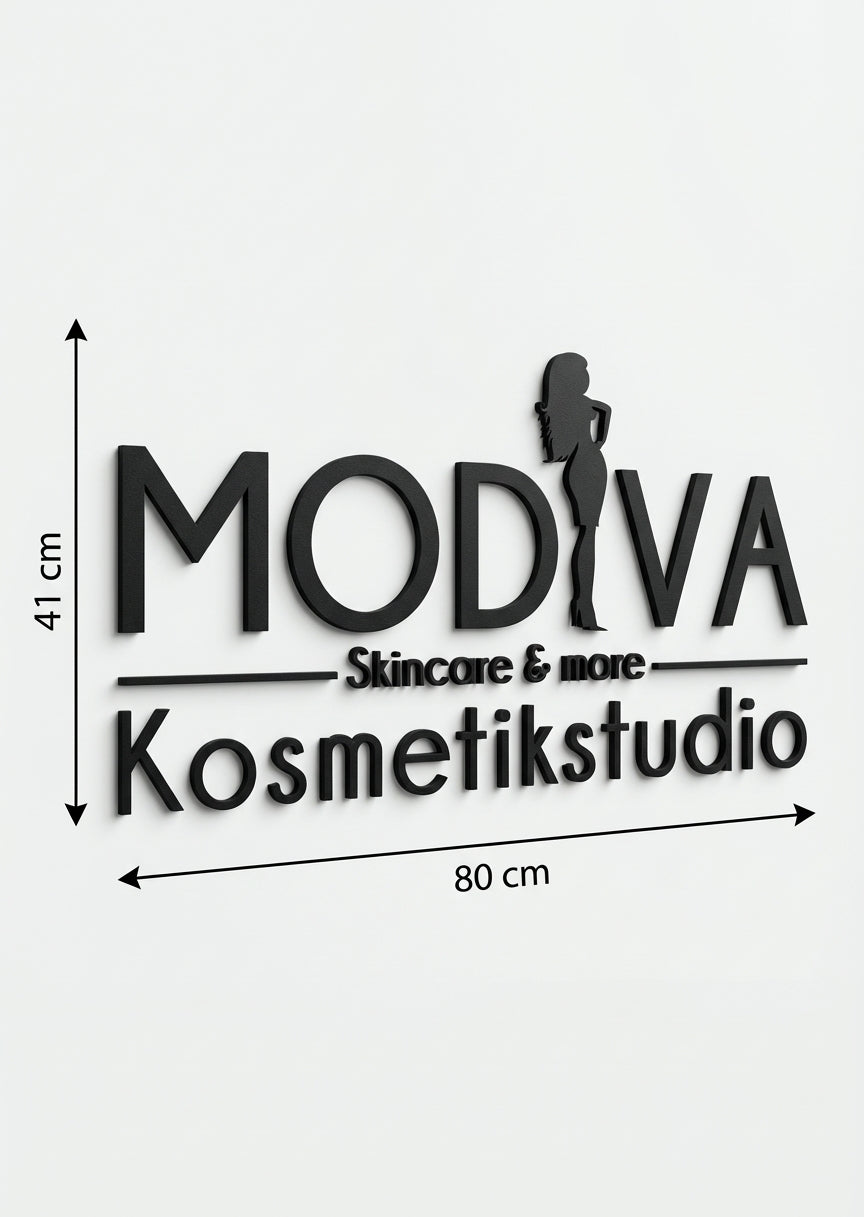 3D Logo Angela MODIVA