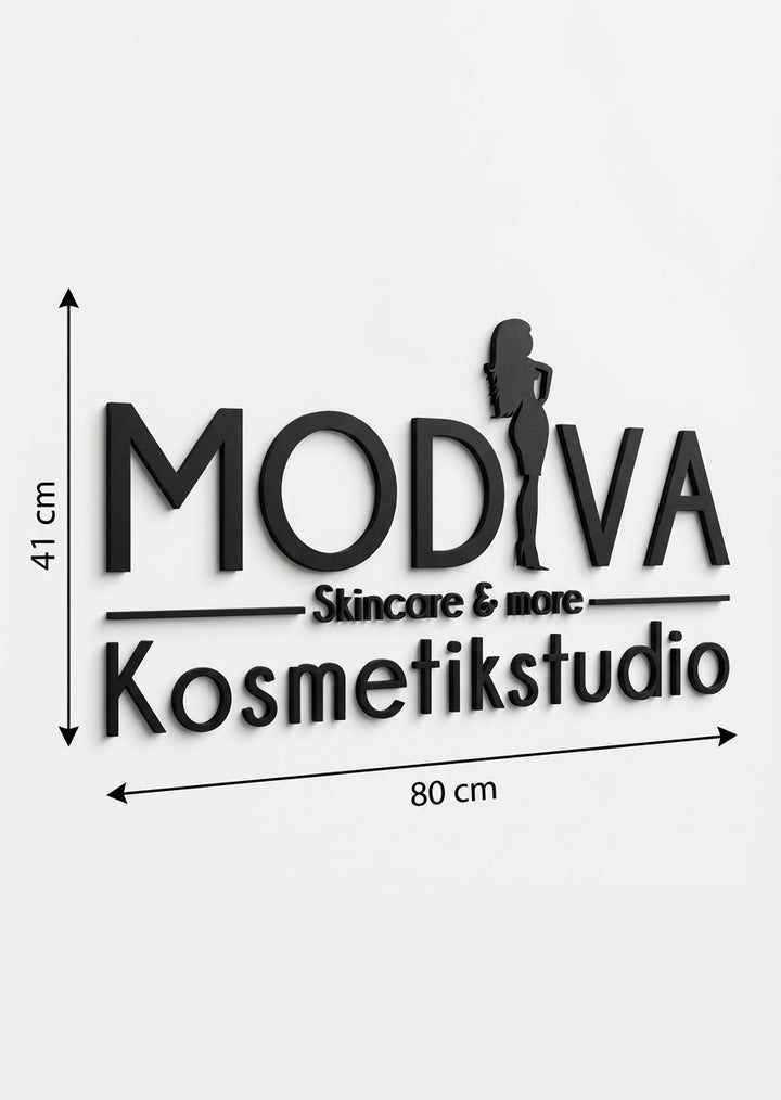 3D Logo Angela MODIVA