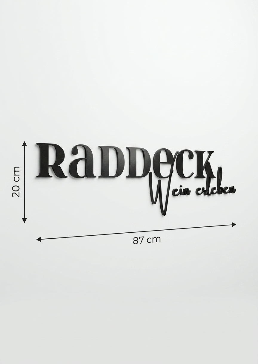 3D Logo Anna-Karina Weingut Raddeck