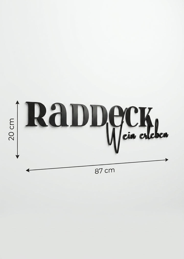 3D Logo Anna-Karina Weingut Raddeck