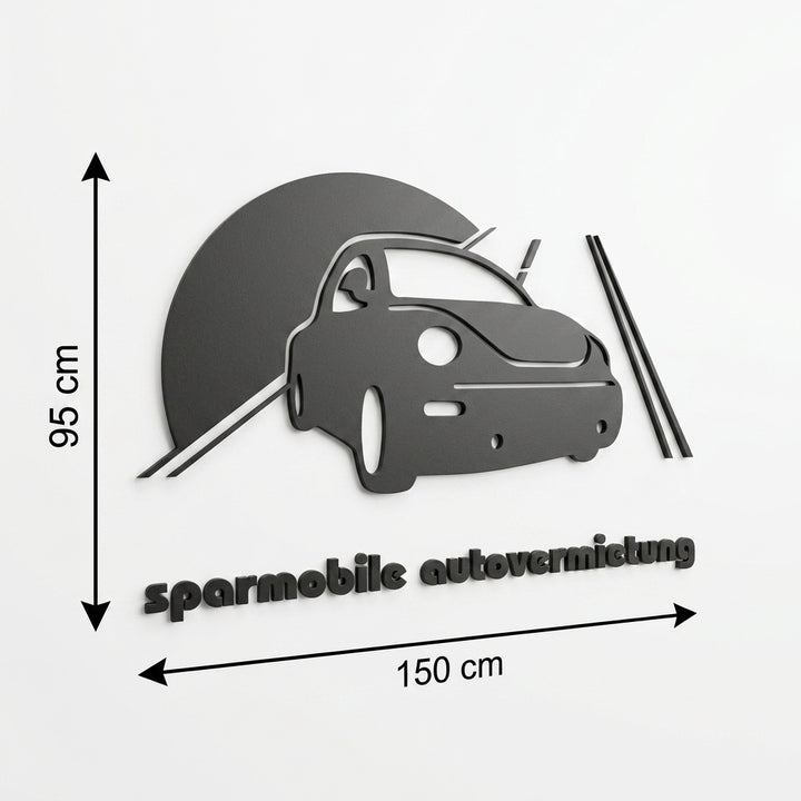 3D Logo Michael Sparmobile Autovermietung