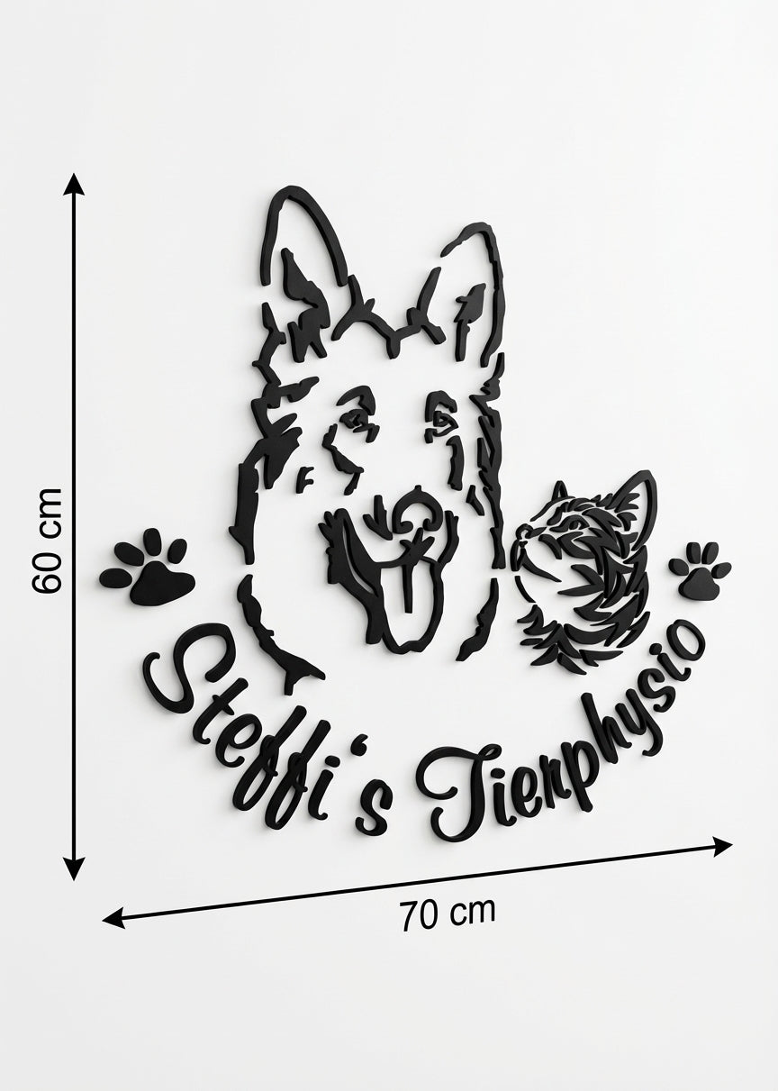 3D Logo Stefanie Steffis Tierphysio