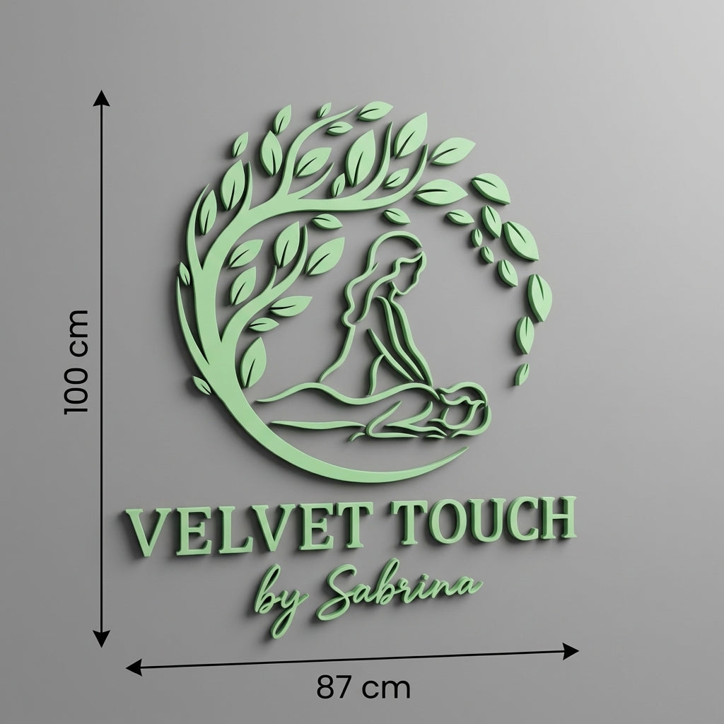 3D Logo Sabrina Velvet Touch by Sabrina