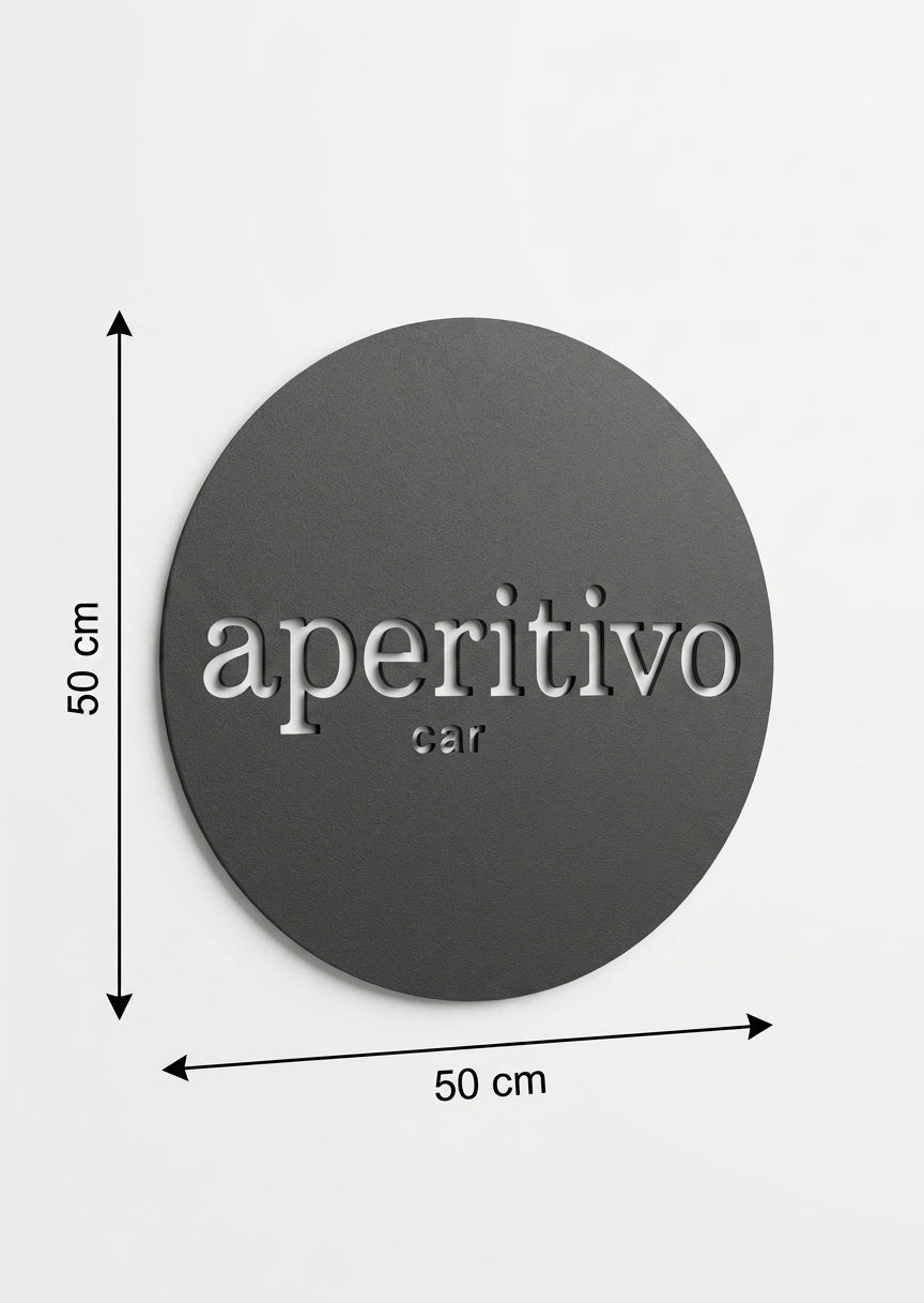 3D Logo Florian Aperitivo car