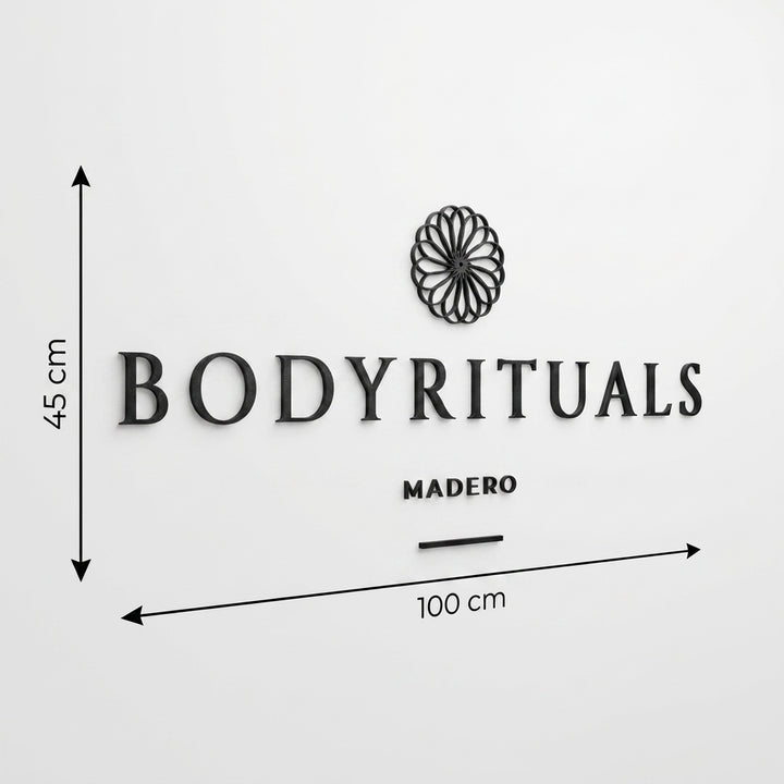 3D Logo Amra Bodyrituals Madero