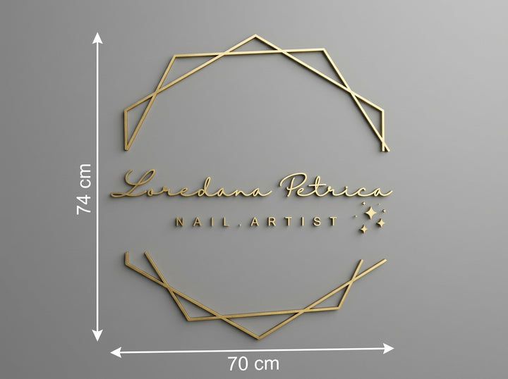 3D Logo Loredana NailsHouse by Loredana Petrica