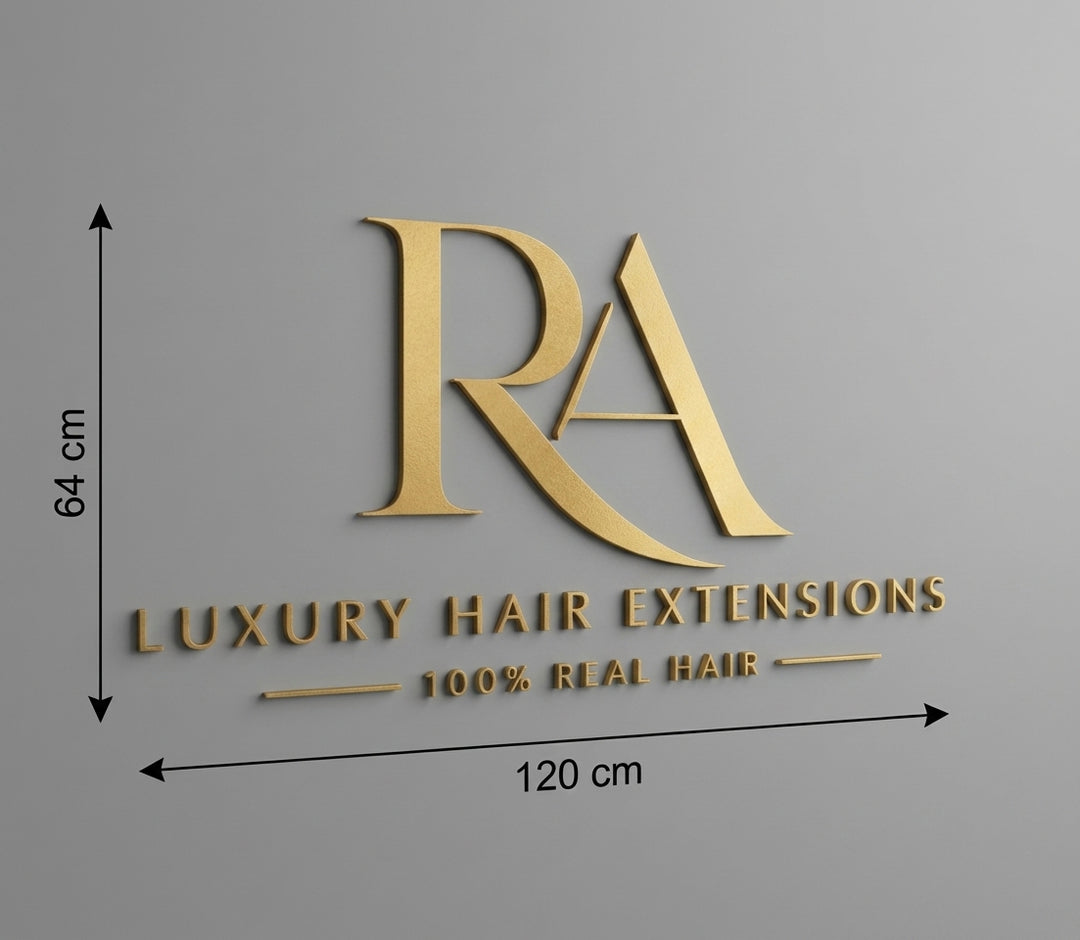 3D Logo Rumeysa RAluxuryhair