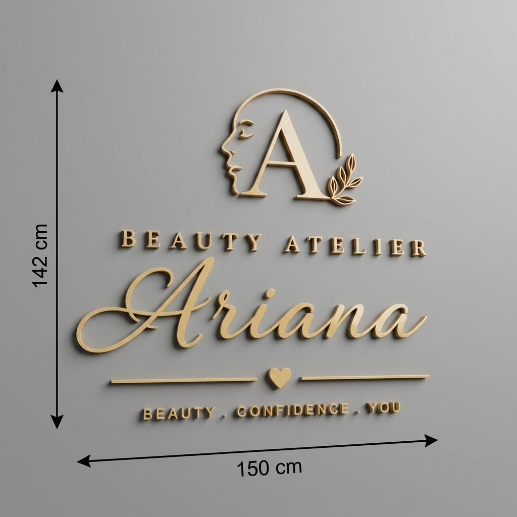 3D Logo Asia beauty