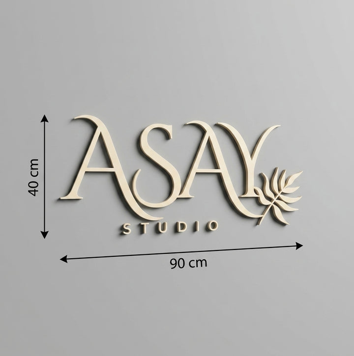 3D Logo Elcin Studio