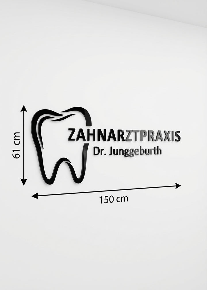3D Logo Marc Zahnarztpraxis