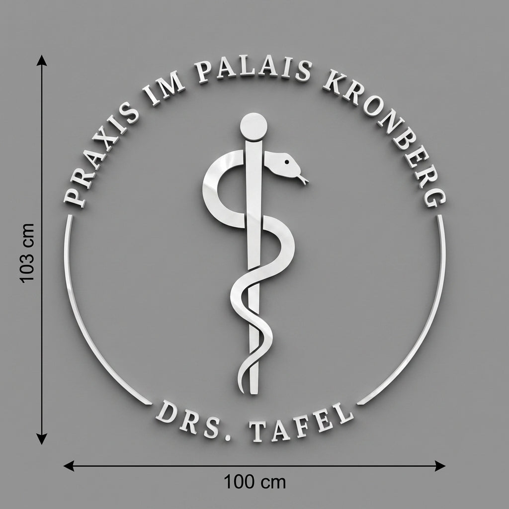3D Logo Jennifer Arztpraxis