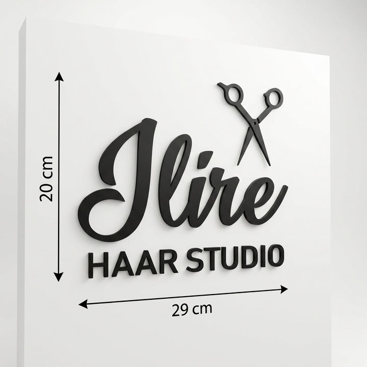 3D Logo Ilire IlireHaarstudio