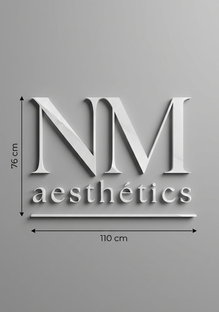 3D Logo Nina - NM aesthétics