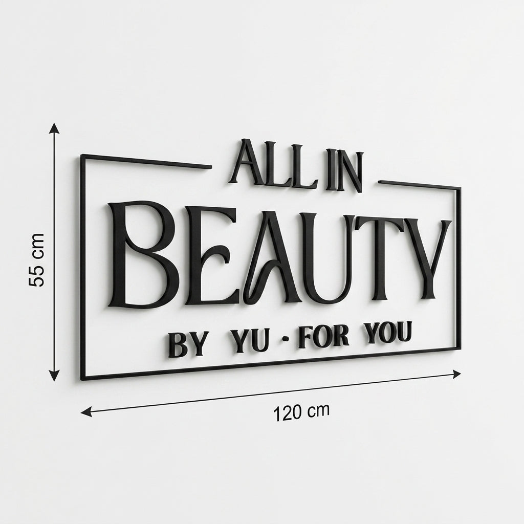 3D Logo Nermin All in Beauty